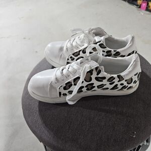 Leopard Print Women's Sneakers